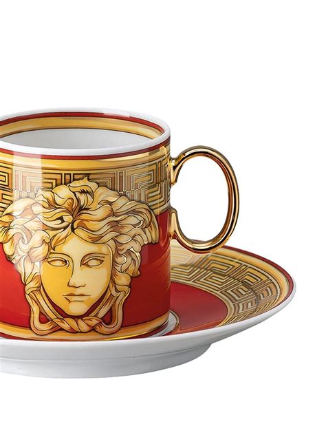 versace plastic cups|Versace espresso cups.